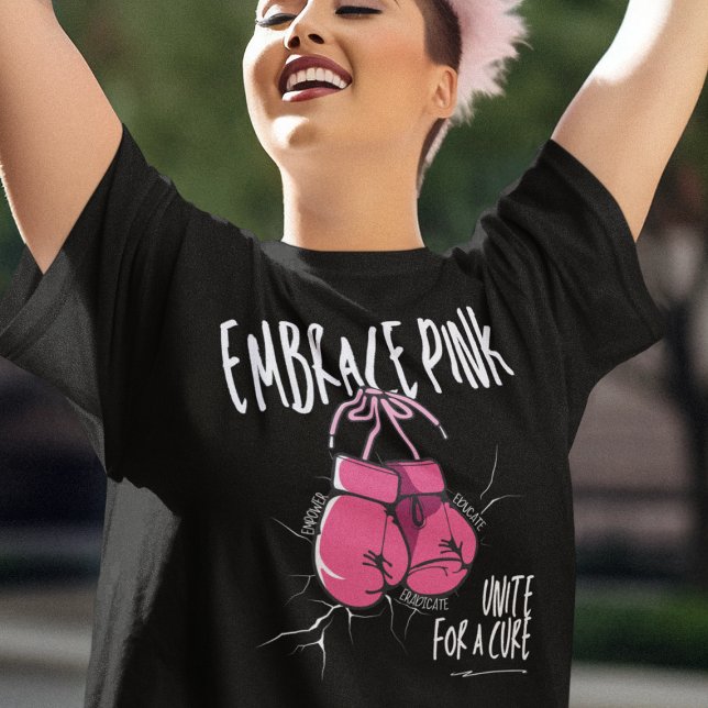 Camiseta Adoptar El Rosa, Unirse Para Crecer El Cáncer De M (Subido por el creador)