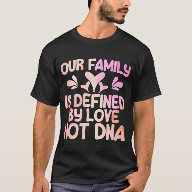 Camiseta Adoptar familia Gotcha definida por Ado acuarela d (Anverso)