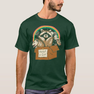 Camiseta Adoptar gatos prohibidos