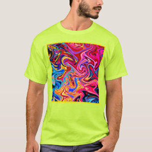 Camiseta Adoptar la abstracción para el impacto visual