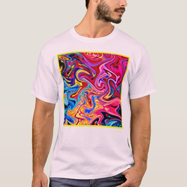 Camiseta Adoptar la abstracción para el impacto visual (Anverso)
