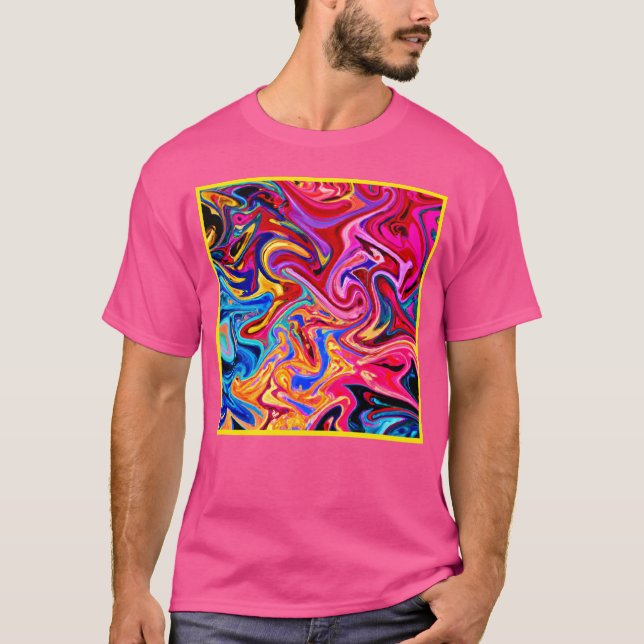 Camiseta Adoptar la abstracción para el impacto visual (Anverso)