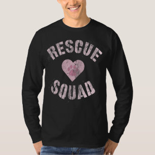 Camiseta Adoptar la brigada de rescate animal de perros sal
