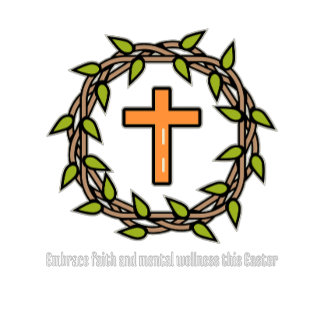 Camiseta Adoptar la fe y el bienestar mental esta Pascua