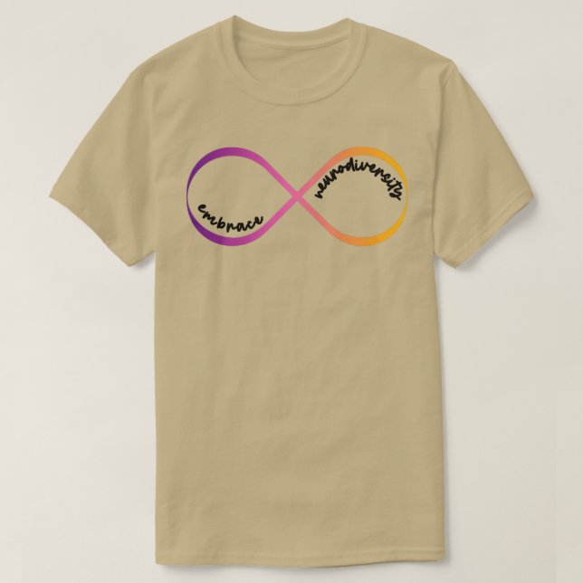 Camiseta adoptar la neurodiversidad7 (Diseño del anverso)