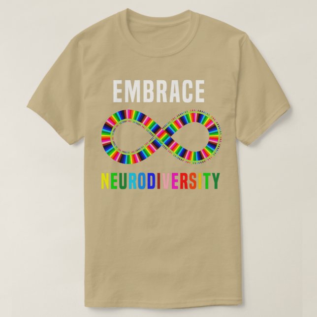 Camiseta Adoptar la neurodiversidad9 (Diseño del anverso)