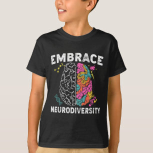 Camiseta Adoptar la Neurodiversidad Adhd Autism Awareness