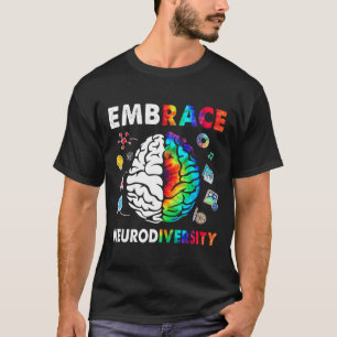Camiseta Adoptar la Neurodiversidad Adoptar el Autismo Adhd