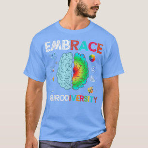 Camiseta Adoptar la Neurodiversidad Adoptar el Autismo del 
