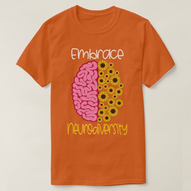 Camiseta Adoptar la neurodiversidad Autismo El síndrome de  (Diseño del anverso)
