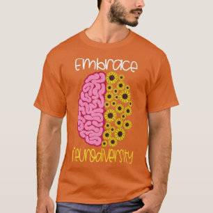 Camiseta Adoptar la neurodiversidad Autismo El síndrome de
