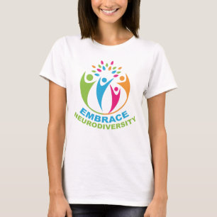 Camiseta Adoptar la neurodiversidad Autismo Espectro colori