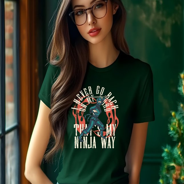 Camiseta Adoptar la sigilosa y la fuerza: Ninja Way T-Shir (Subido por el creador)