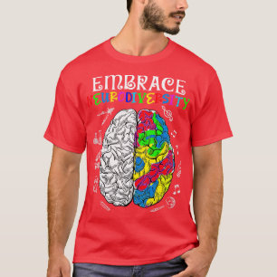 Camiseta Adoptar Neurodiversidad Autismo Conciencia ASD Hom