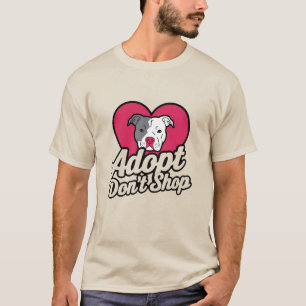 Camiseta Adoptar no comprar