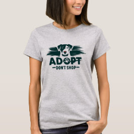 Camiseta Adoptar no comprar 2