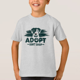 Camiseta Adoptar no comprar 2