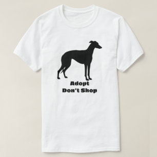 Camiseta Adoptar, no comprar   Defensa de Mascotas de resca
