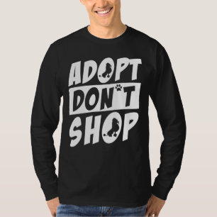 Camiseta Adoptar Poodle Don T Shop