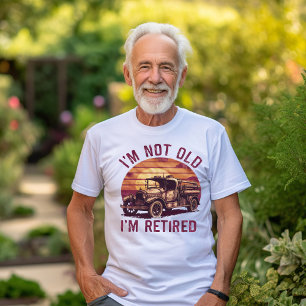 Camiseta Adoptar sus años de jubilación