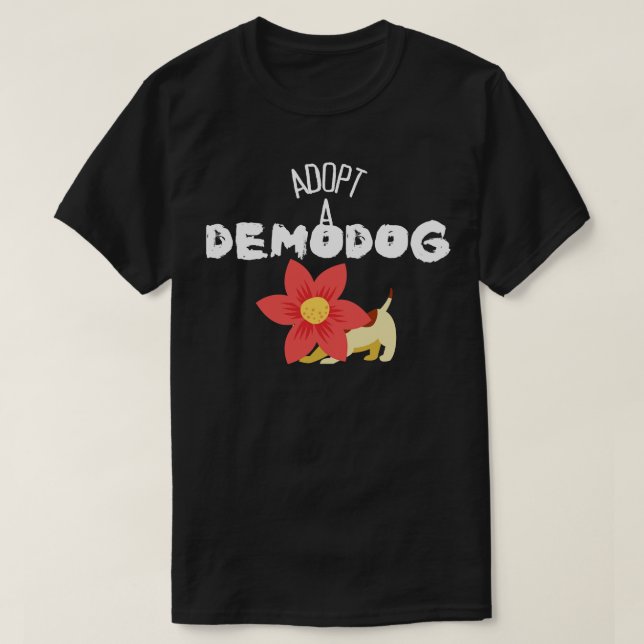 Camiseta Adoptar un Demodog (Diseño del anverso)