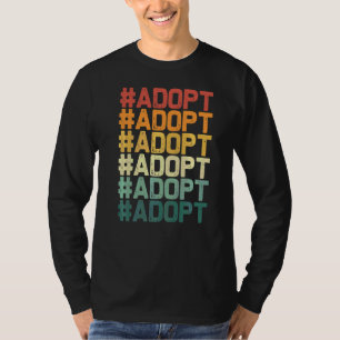 Camiseta Adoptar un Gato Gráfico De Perro Adopción De Anima