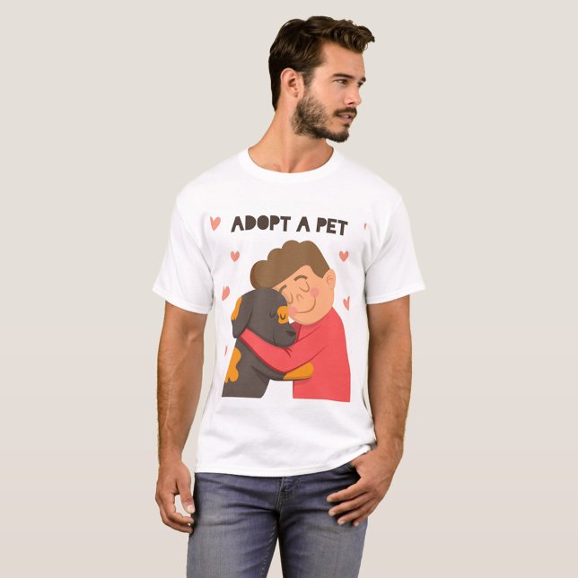 Camiseta Adoptar Un Mascota (Adopt of Pet T-Shirt!)