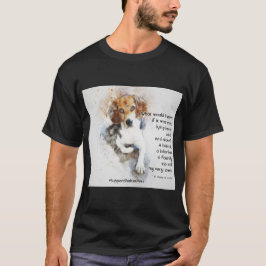 Camiseta Adoptar Un Mascota De Refugio - Beagle