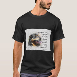 Camiseta Adoptar un Mascota de refugio - Perro de montaña d