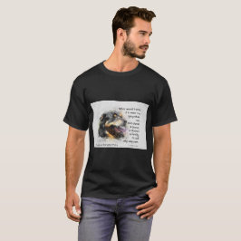 Camiseta Adoptar un Mascota de refugio - Perro de montaña d