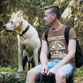 Camiseta Adoptar un niño de la piel provee y proteja el amo