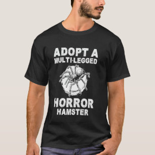 Camiseta Adoptar Un Pájaro De Horror Multilegado Hamster Ta