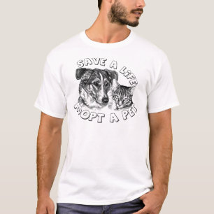 Camiseta Adopte a un mascota