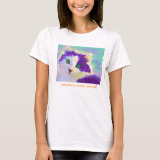 Camiseta Adopté un animal del refugio