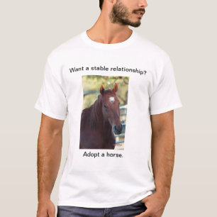 Camiseta Adopte un caballo