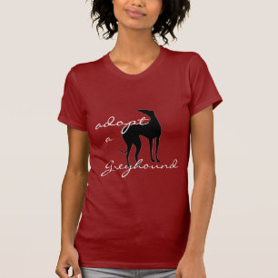 Camiseta Adopte un perro del galgo