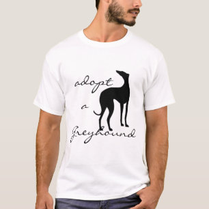 Camiseta Adopte un perro del galgo