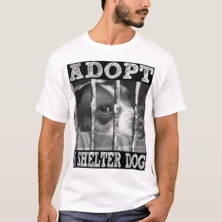 Camiseta ADOPTE un perro del refugio