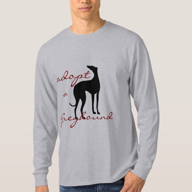 Camiseta Adopte un rescate animal de los amantes del perro (Anverso)