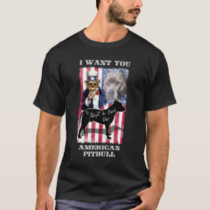 Camiseta Adopte y ahorre el Pitbull americano Terrier