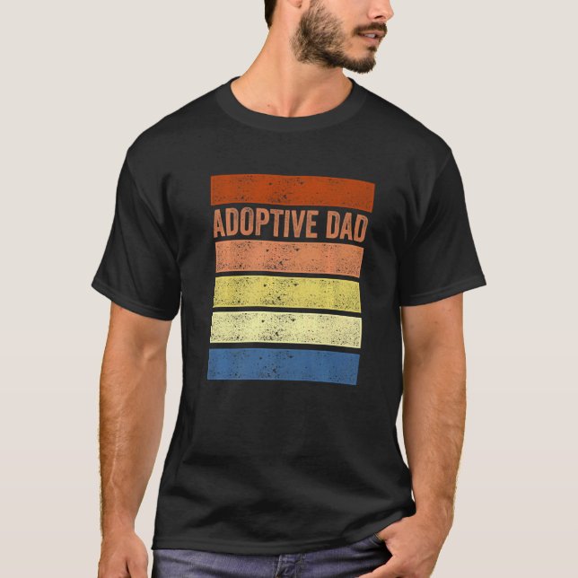 Camiseta Adoption Announcement Day Dad Family   (Anverso)