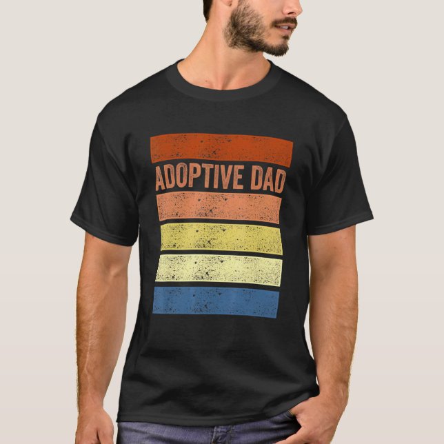 Camiseta Adoption Announcement Day Dad Family 3 (Anverso)