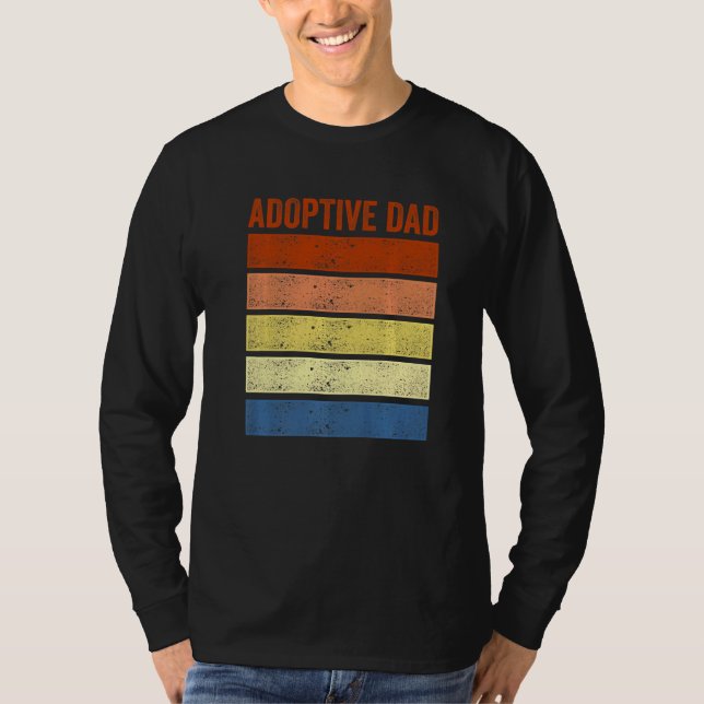 Camiseta Adoption Announcement Day Dad Family  4 (Anverso)