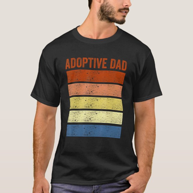 Camiseta Adoption Announcement Day Dad Family 4 (Anverso)