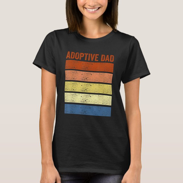 Camiseta Adoption Announcement Day Dad Family 4 (Anverso)