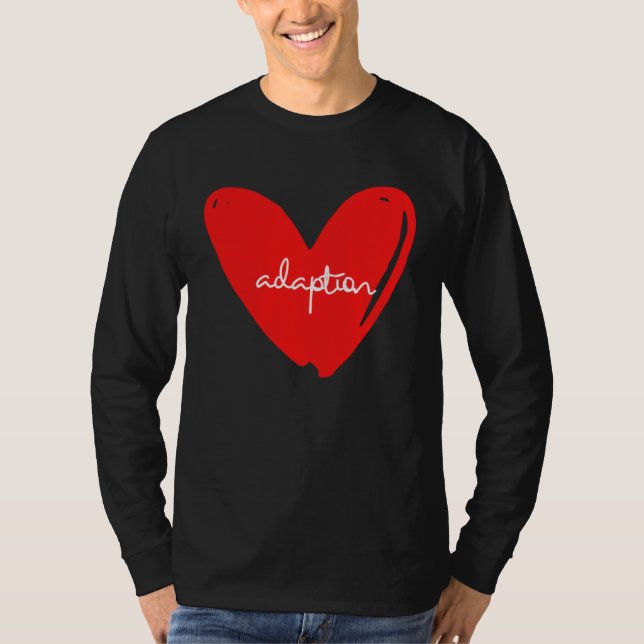 Camiseta Adoption Foster Family Love Adoptive Parents (Anverso)