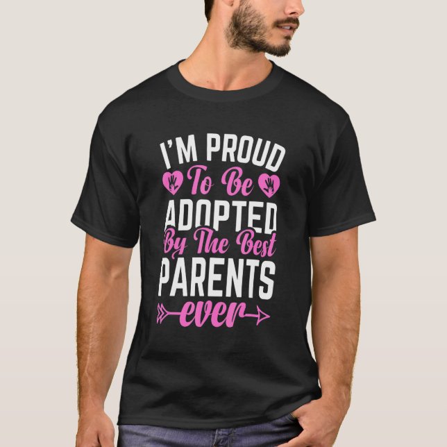 Camiseta Adoptive Children Sayings Fom Adoption & Adopted K (Anverso)
