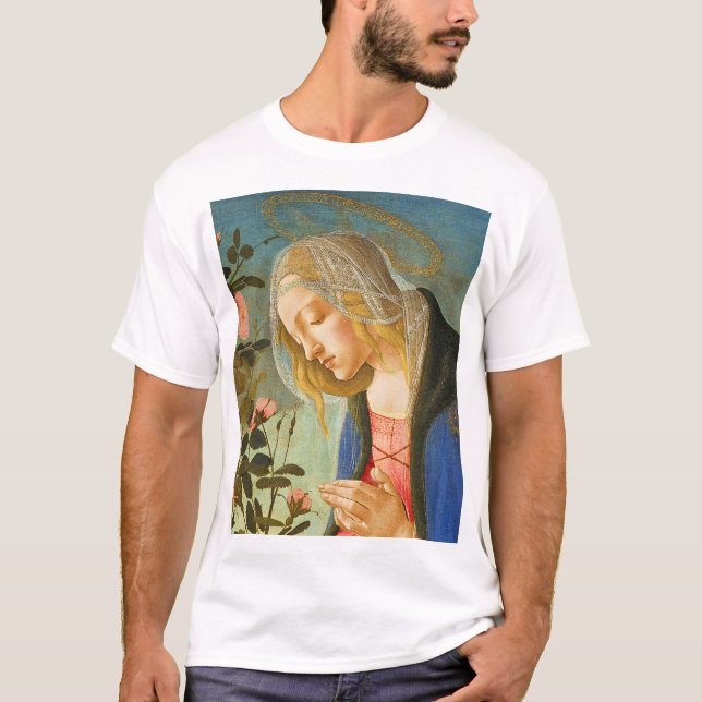 CAMISETA ADORA VIRGEN DE NIÑO CRISTO DORMIDO (Anverso)