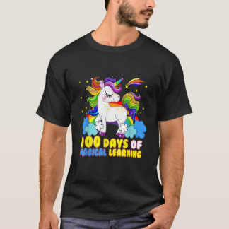 Camiseta Adorable 100 Days of Magical Learning School Unico