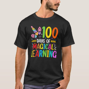 Camiseta Adorable 100 Days Of Magical Learning School Unico